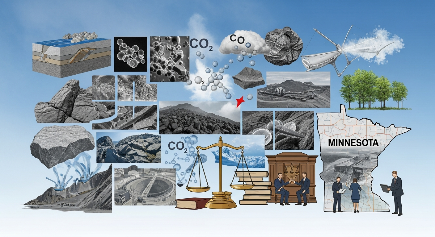ミネソタ州、CO2除去新技術「ERW」の法的課題を分析:Sabin Centerが提言