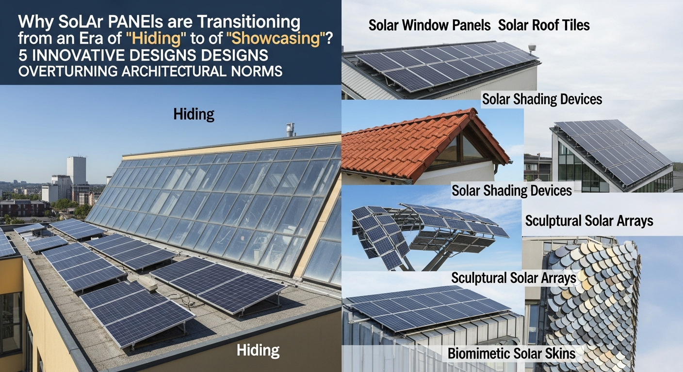 なぜ太陽光パネルは「魅せる」時代へ？建築の常識を覆す5つの革新的デザイン