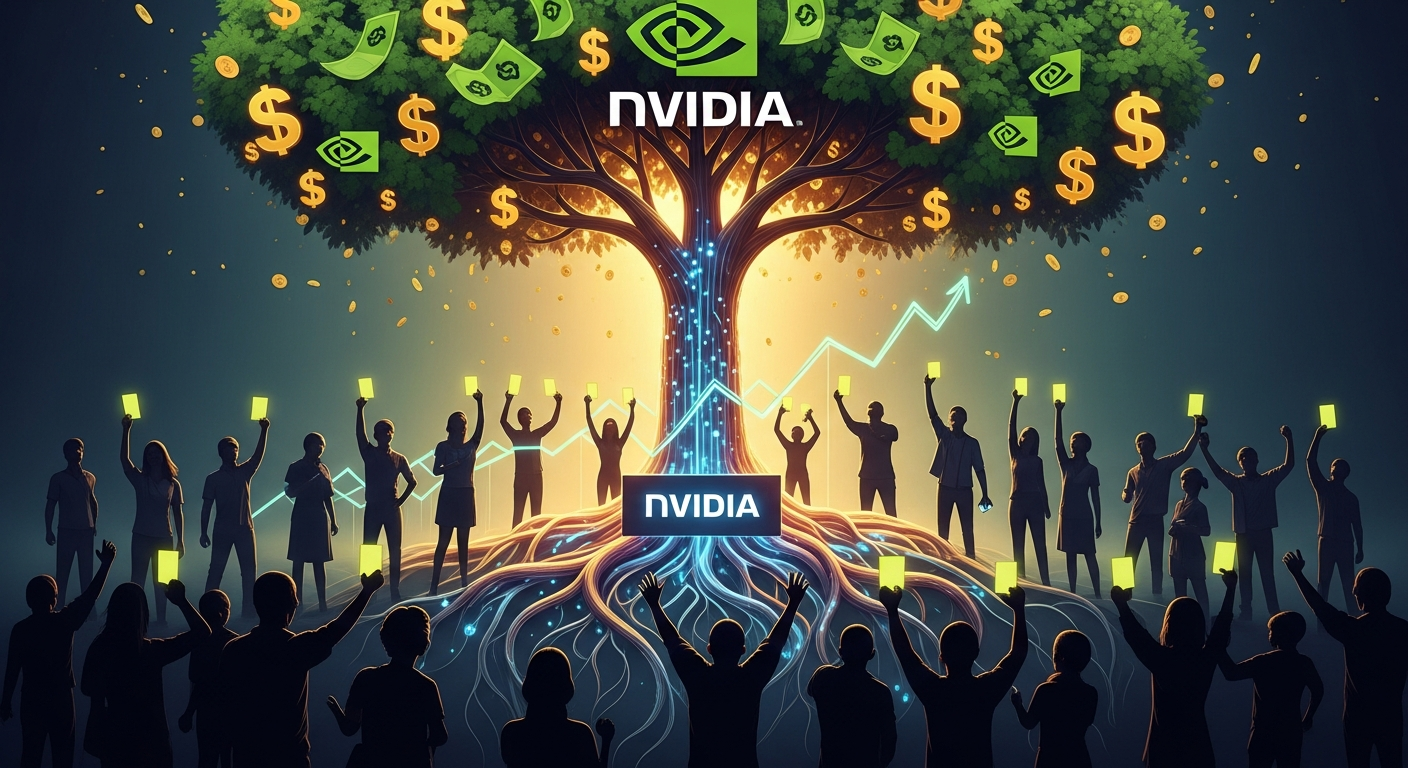 NVIDIA、27,000人の億万長者を生み出した「長期保有」の驚異的パワー