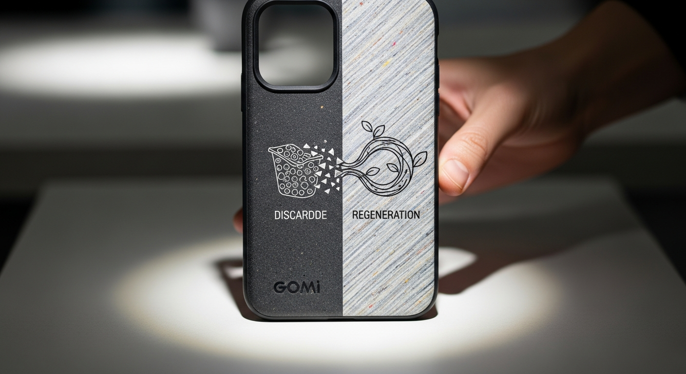 「捨てる」から「再生」へ:Gomi社が提案する、一生使えるスマホケースの革新性