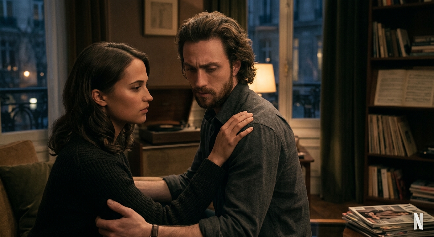 Netflix新作『Enigma Variations』主演決定:アリシア・ヴィキャンデルとアーロン・テイラー=ジョンソンが織りなす「愛の変奏曲」