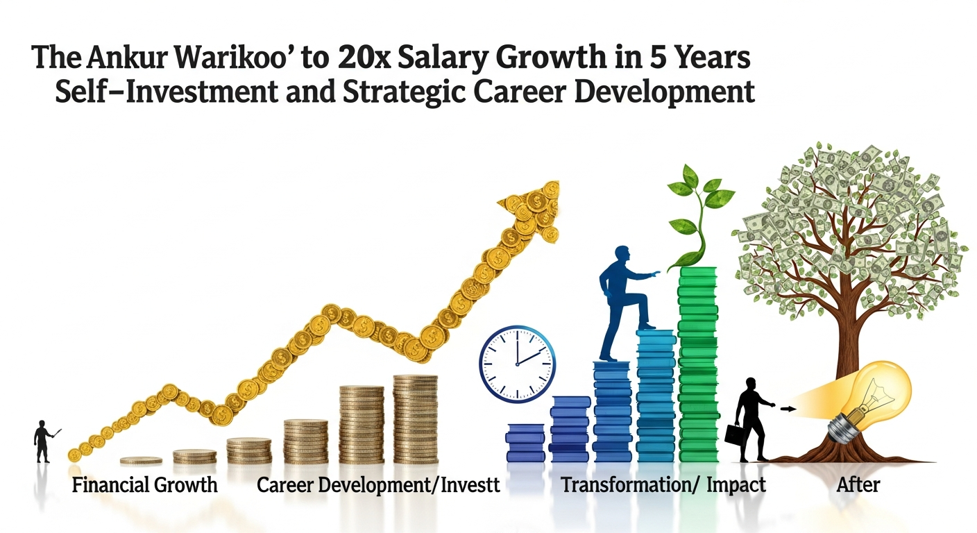 アンカー・ワリクーの衝撃：5年で給与を20倍にした自己投資と戦略的キャリア形成の秘密