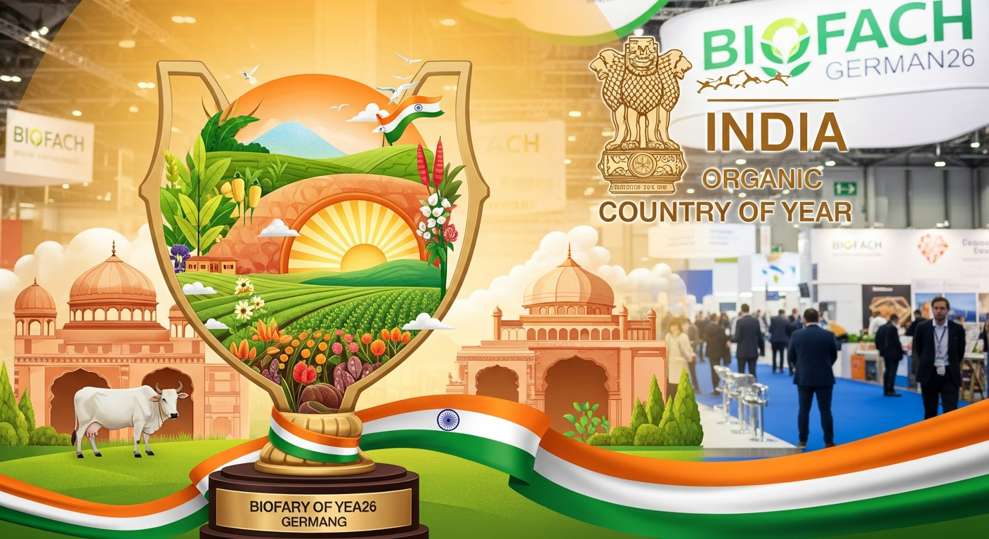 インド、ドイツのBIOFACH 2026で「今年の国」に輝く!有機農業分野でのグローバルリーダーシップを証明