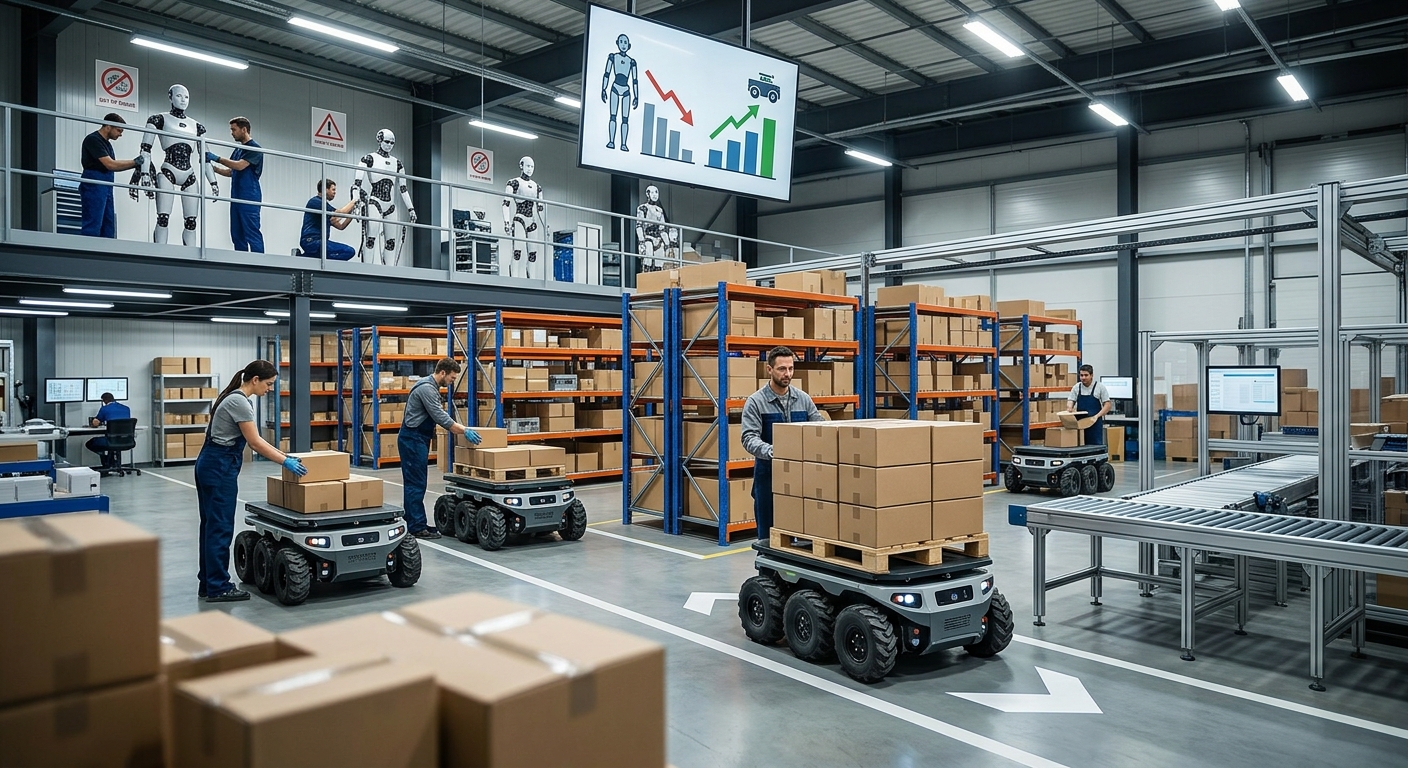 人型ロボットは過大評価?「車輪型」こそが物流・製造の最適解となる理由