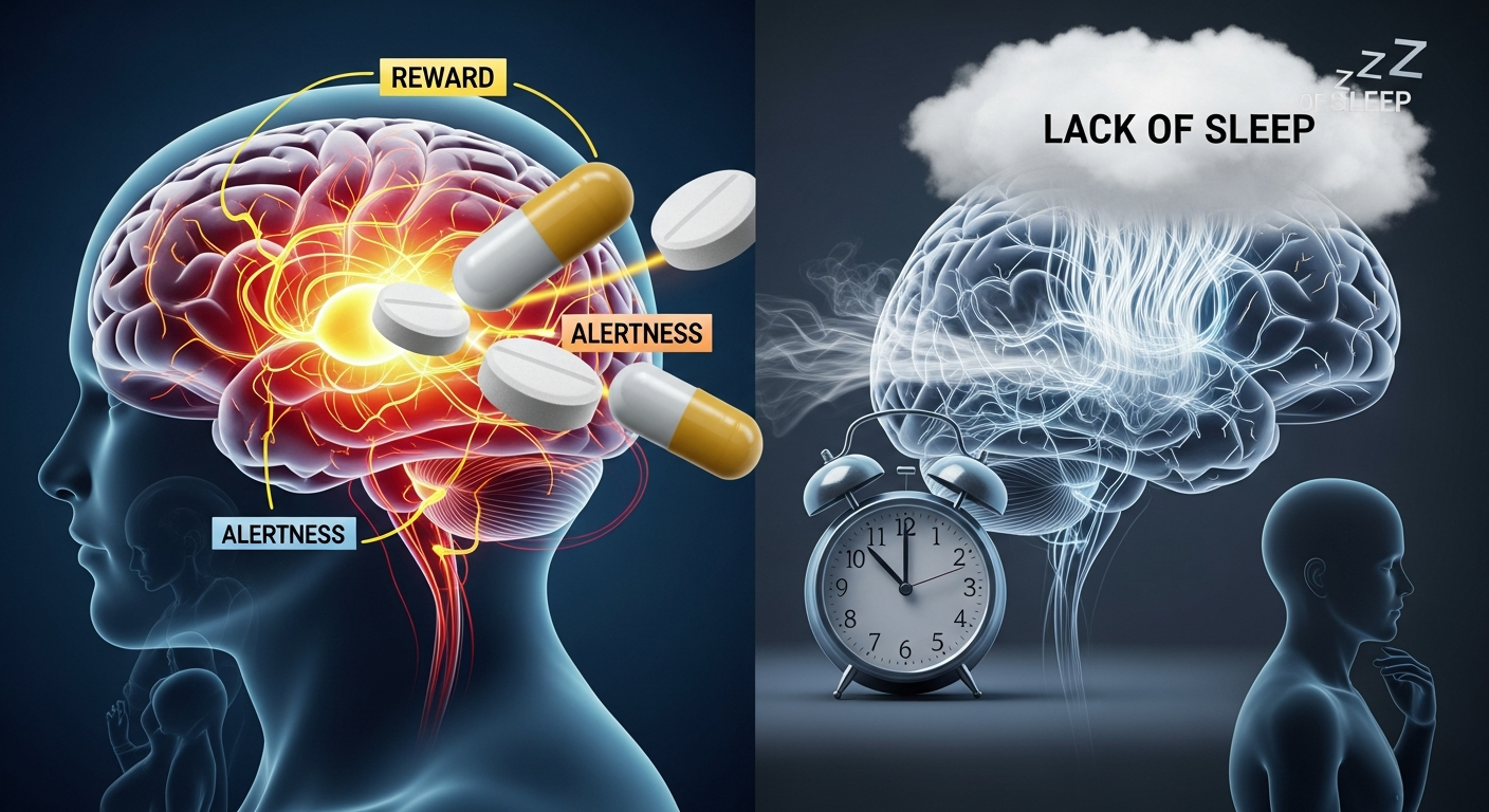 ADHD治療薬の真実:注意回路ではなく報酬・覚醒系に作用 - 睡眠不足との関連も新指摘