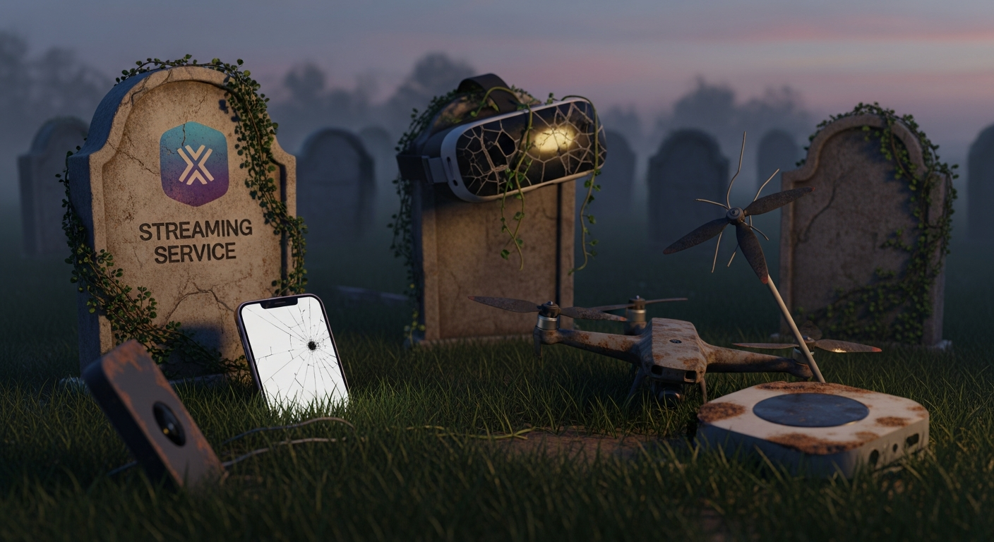 2025年、消えゆくテクノロジーたち:進化の裏で淘汰されたサービスから学ぶ、イノベーションの本質