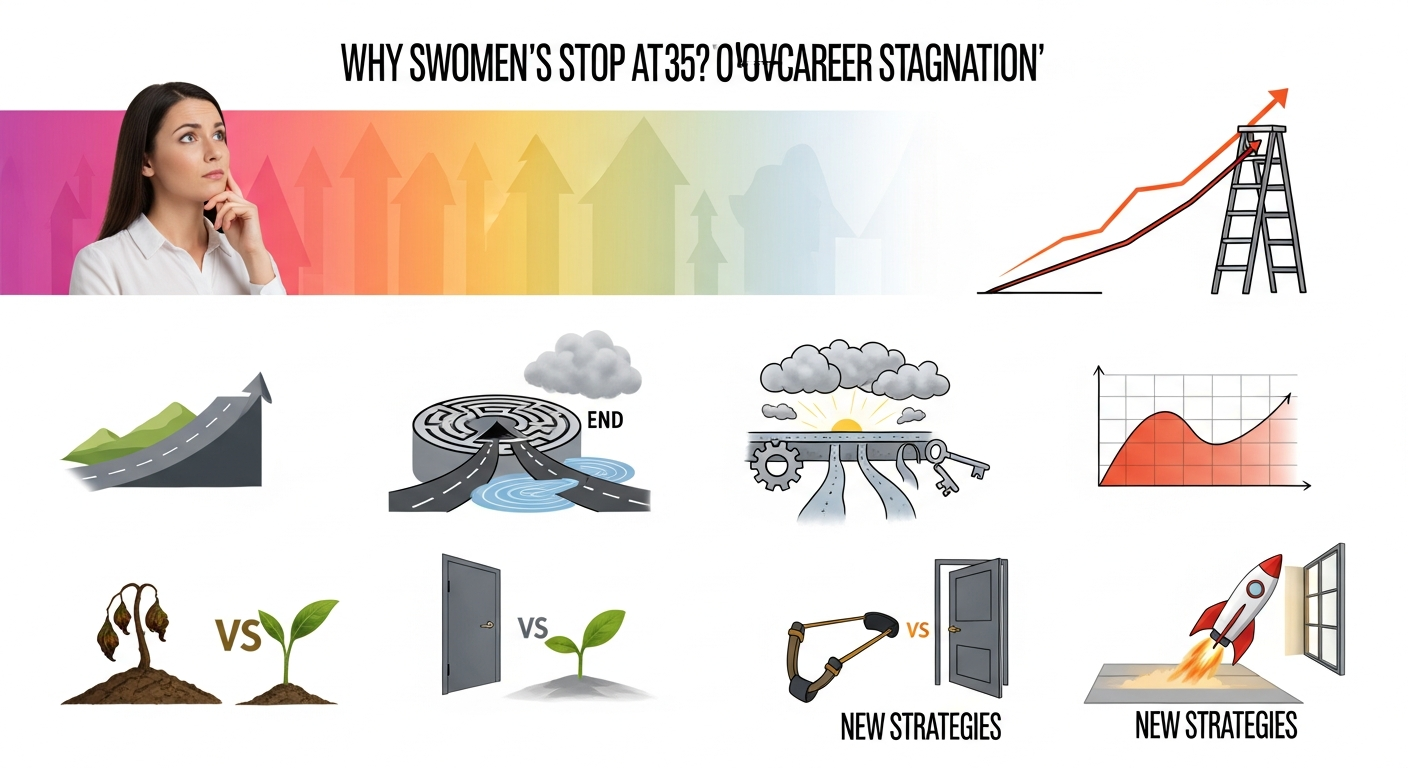 なぜ35歳で女性の昇給は止まるのか？「キャリアの踊り場」を乗り越える新たな戦略