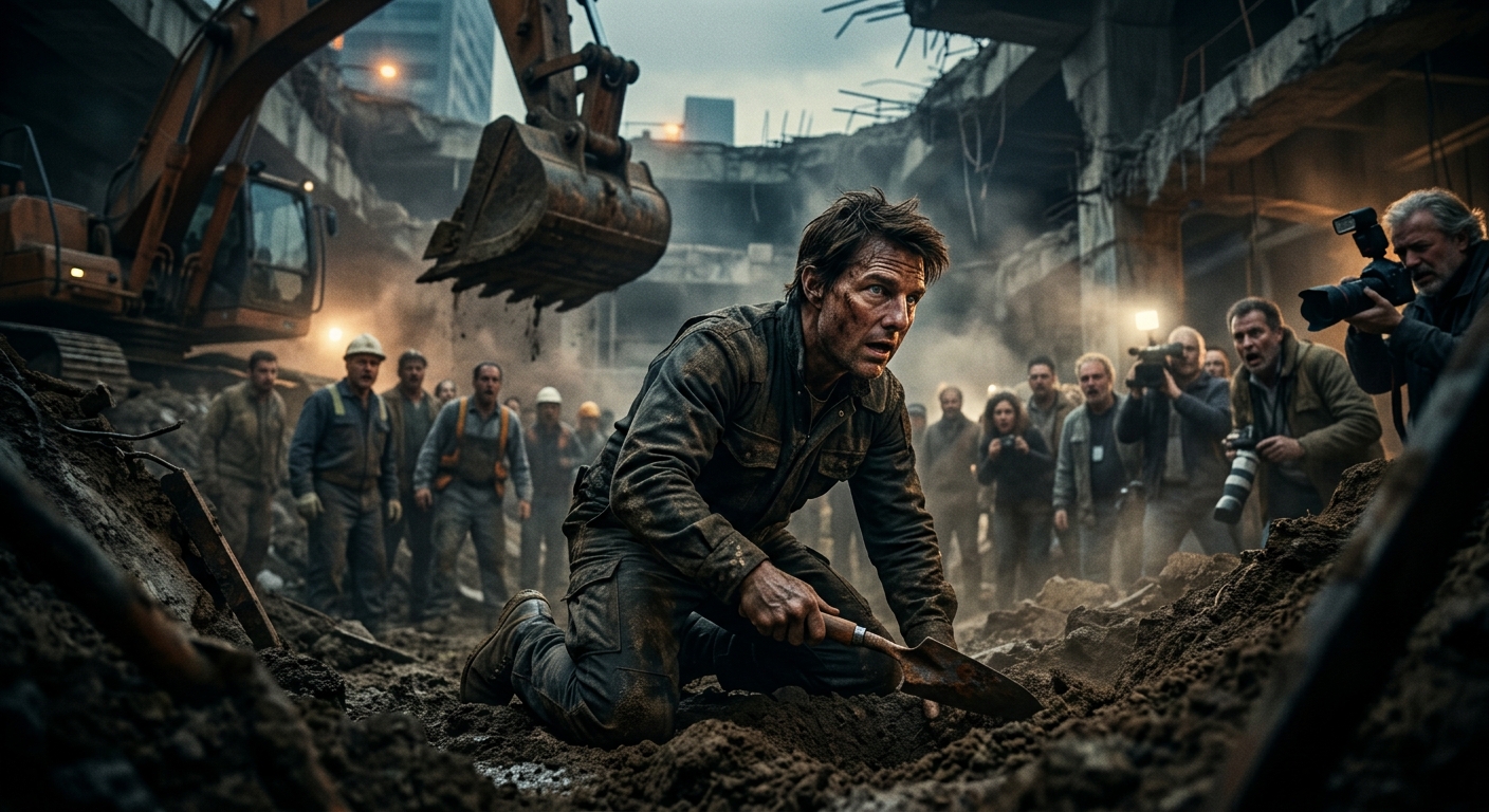 トム・クルーズが怪演!アレハンドロ・G・イニャリトゥ監督の風刺作『Digger』の全貌