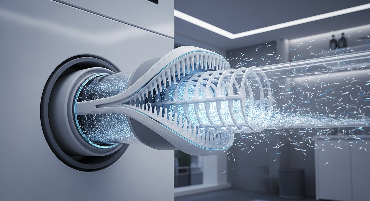 洗濯排水の救世主!魚の口を模倣した「魔法のフィルター」でマイクロプラスチックを99%除去