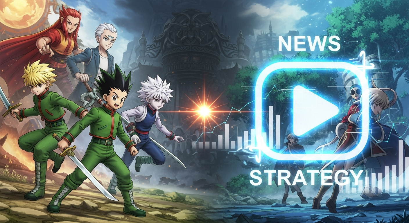 「HUNTER×HUNTER」新作アニメはモバイルゲームの特別映像!続編への期待とIP戦略の深層