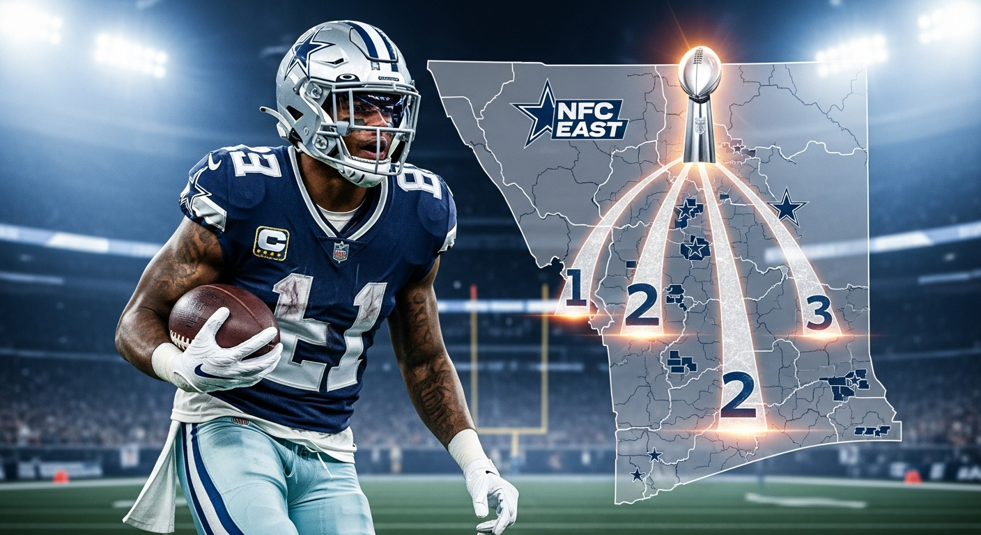 カウボーイズ、NFC東地区制覇は1%の奇跡?イーグルス敗北と全勝が鍵となるスーパーシナリオ