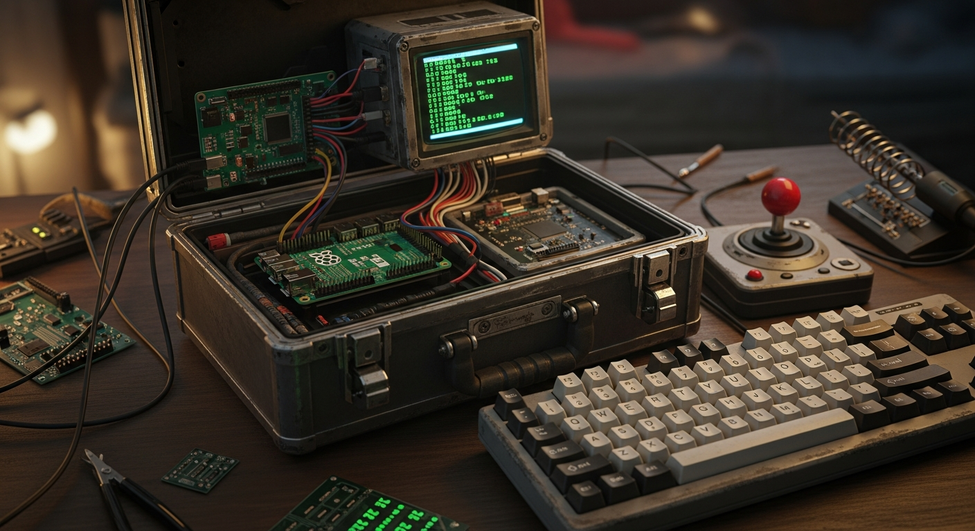 なぜ今、80年代SFの「サイバーデッキ」が自作派の心を掴むのか?Raspberry Piで実現する夢と実用性