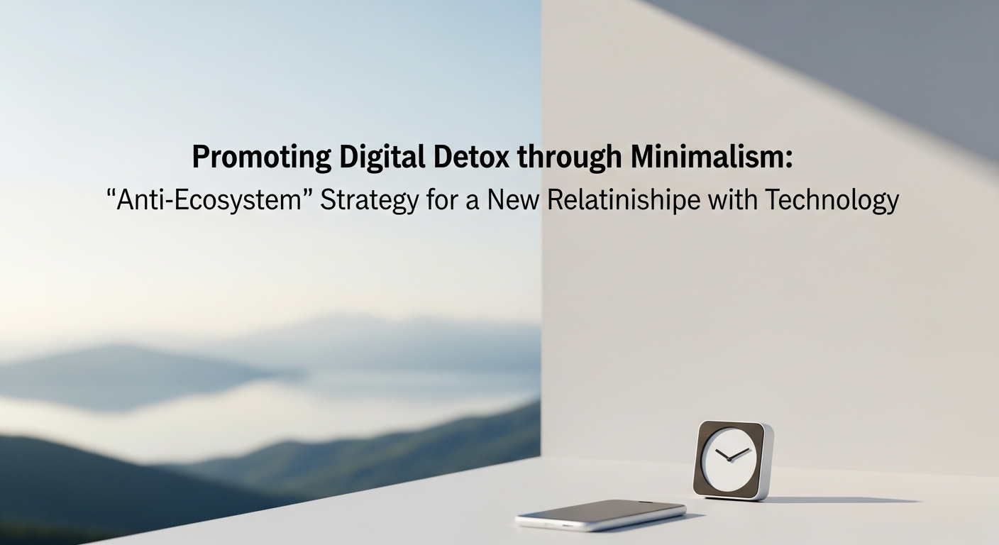 ミニマリズムでデジタルデトックスを促進:Muditaの「アンチエコシステム」戦略が示すテクノロジーとの新関係