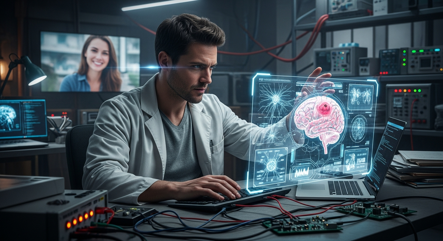 AI科学者で難病克服へ！愛する彼女の脳腫瘍治療に挑むエンジニアの記録