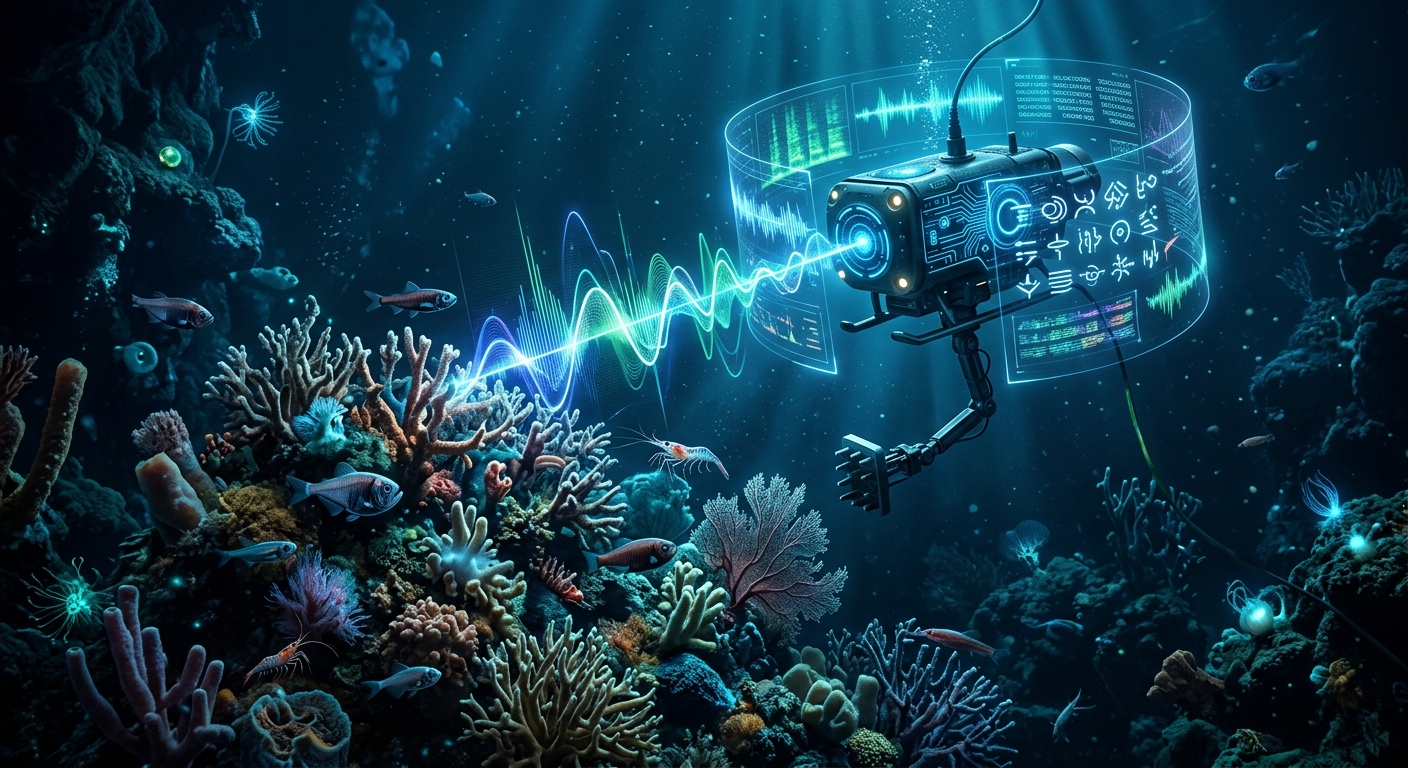 AIが深海の「声」を自動翻訳?サンゴ礁の謎を解き明かす最新テクノロジーの衝撃