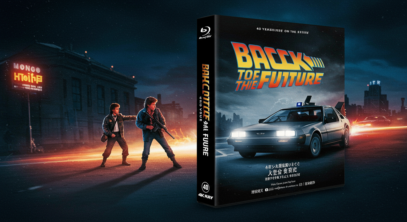【祝40周年】『バック・トゥ・ザ・フューチャー』、極上4Kスチールブックでタイムスリップ！90分超の新特典にも注目