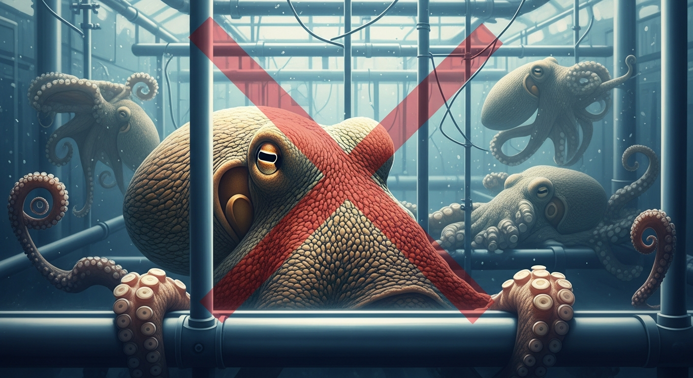 なぜ「タコ養殖」は禁止されるべきなのか？高すぎる死亡率と倫理的境界線