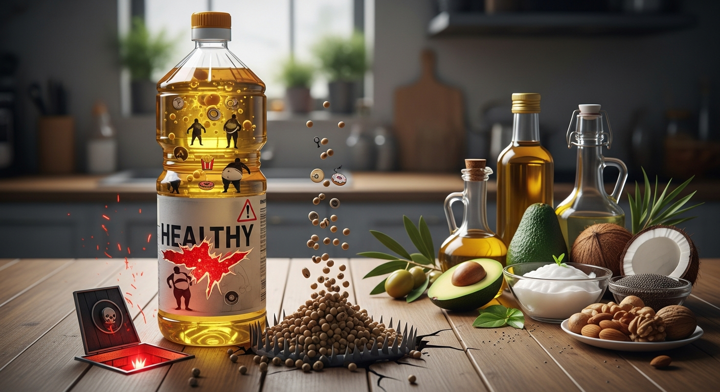 「健康油」の常識を覆す:大豆油が肥満を招くメカニズムと賢い代替食