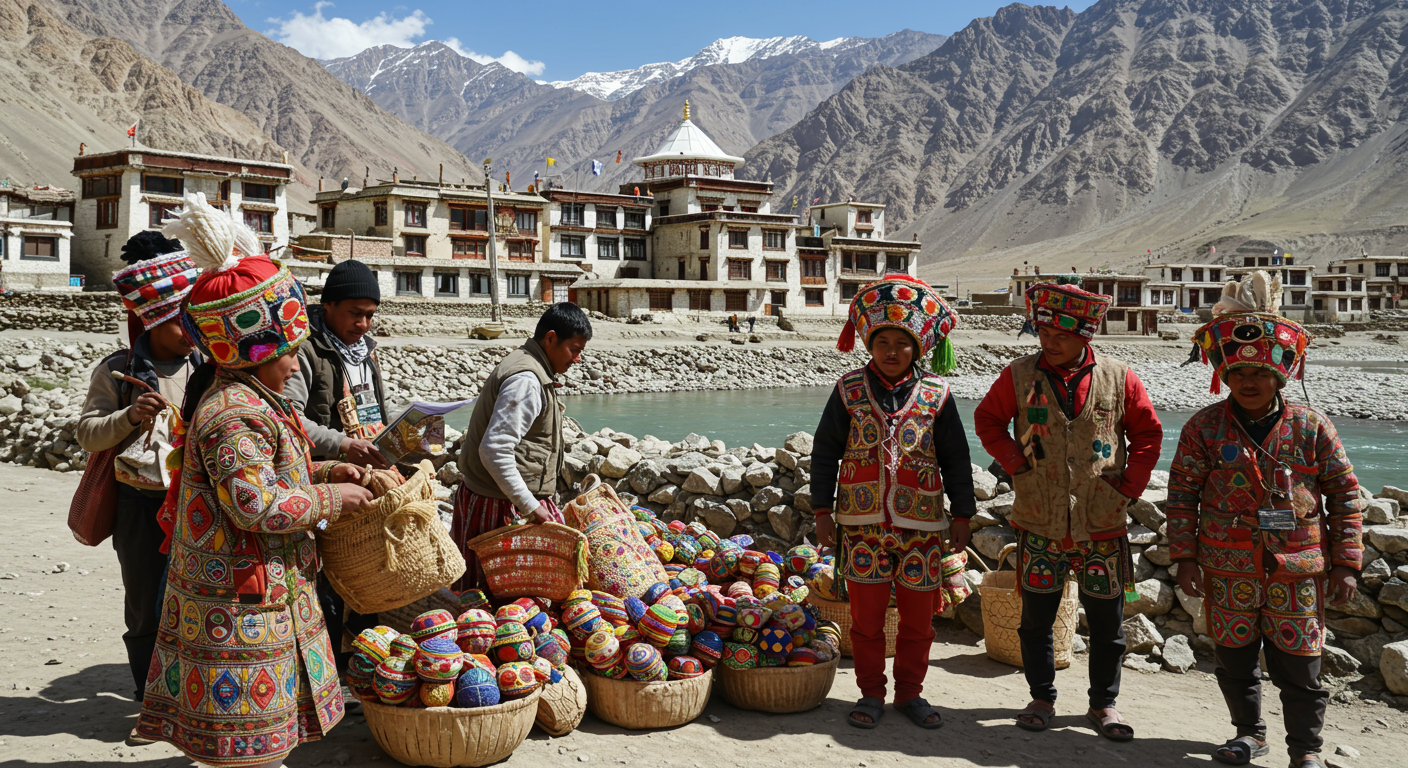GST改正がラダックの伝統工芸とエコツアーを活性化:職人、農家、小規模事業者に朗報