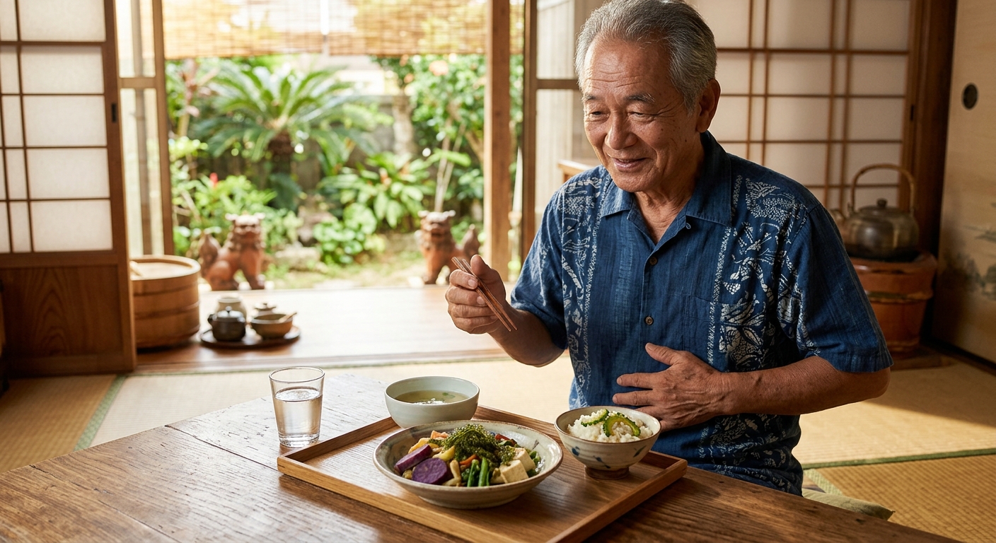 なぜ日本人は太りにくい？沖縄発の「腹八分目」が教える食事の真髄