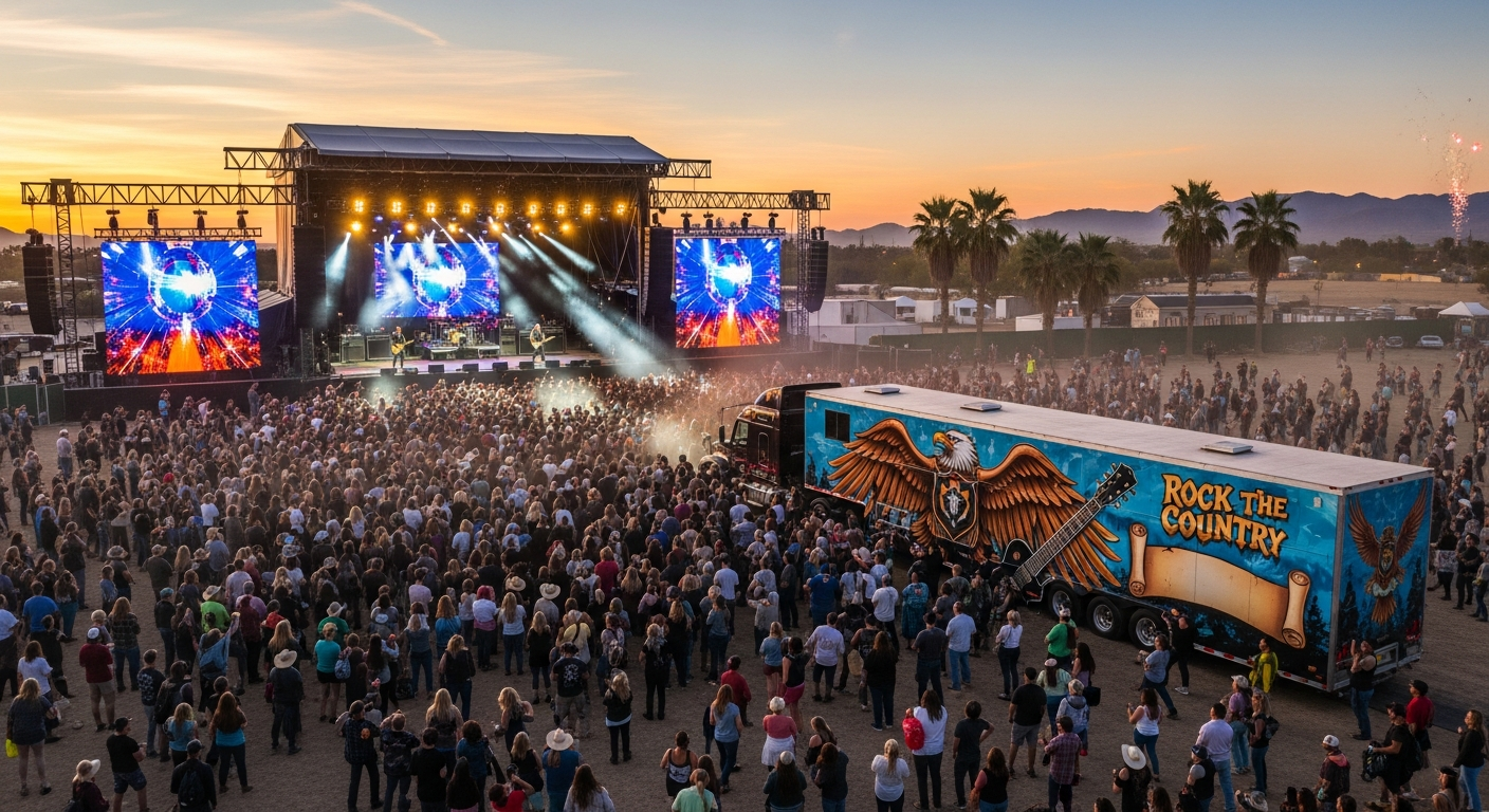 2026年ロック・ザ・カントリー・フェス:キッド・ロック、クリードら豪華共演で全米熱狂! 移動型フェスの新時代到来か?