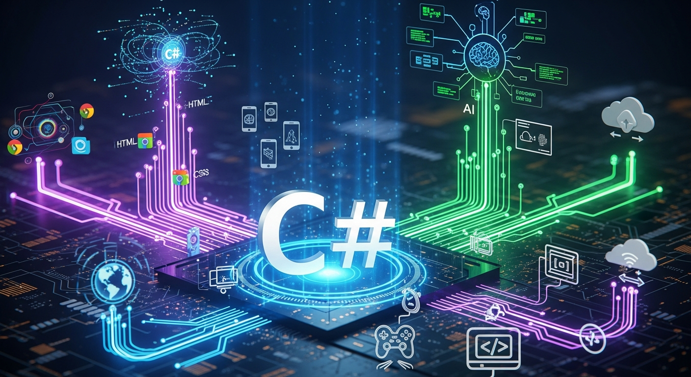 2026年、C#はAI時代を制す!Webからゲーム、AIまで制覇する万能言語の全貌