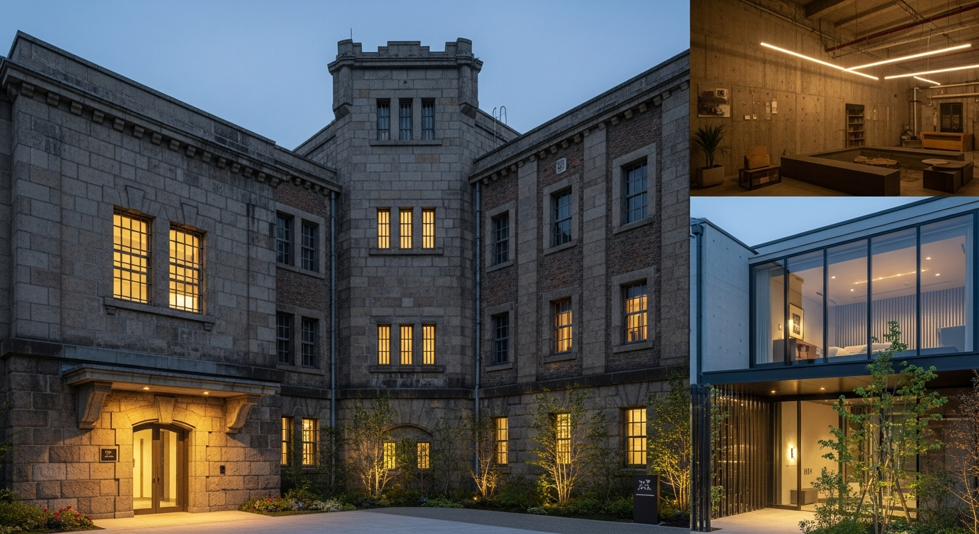 旧奈良監獄ホテル、2026年6月25日開業へ - 歴史的建造物がユニークな宿泊体験を提供する建築へ