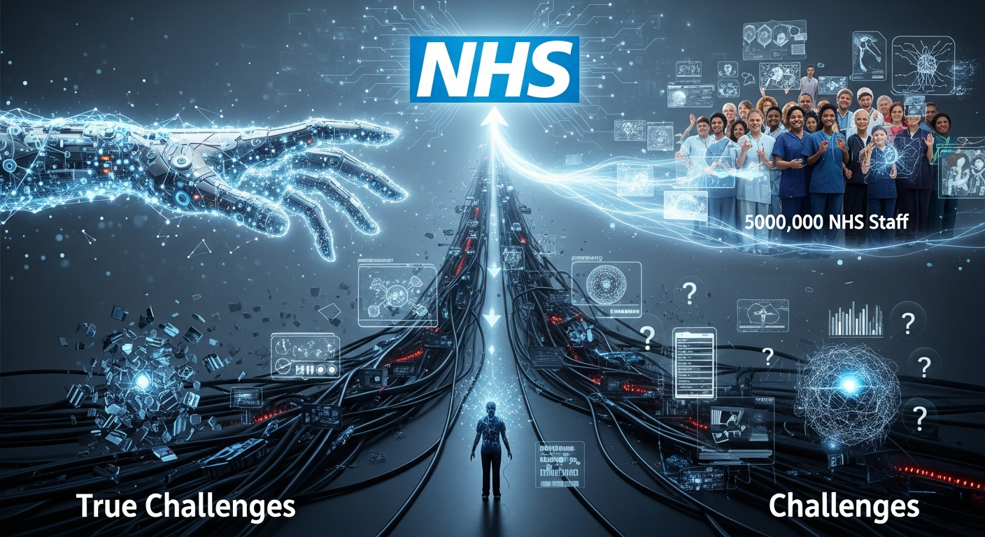 NHSのAI導入は「救世主」か？50万人への大規模展開が突きつける真の課題