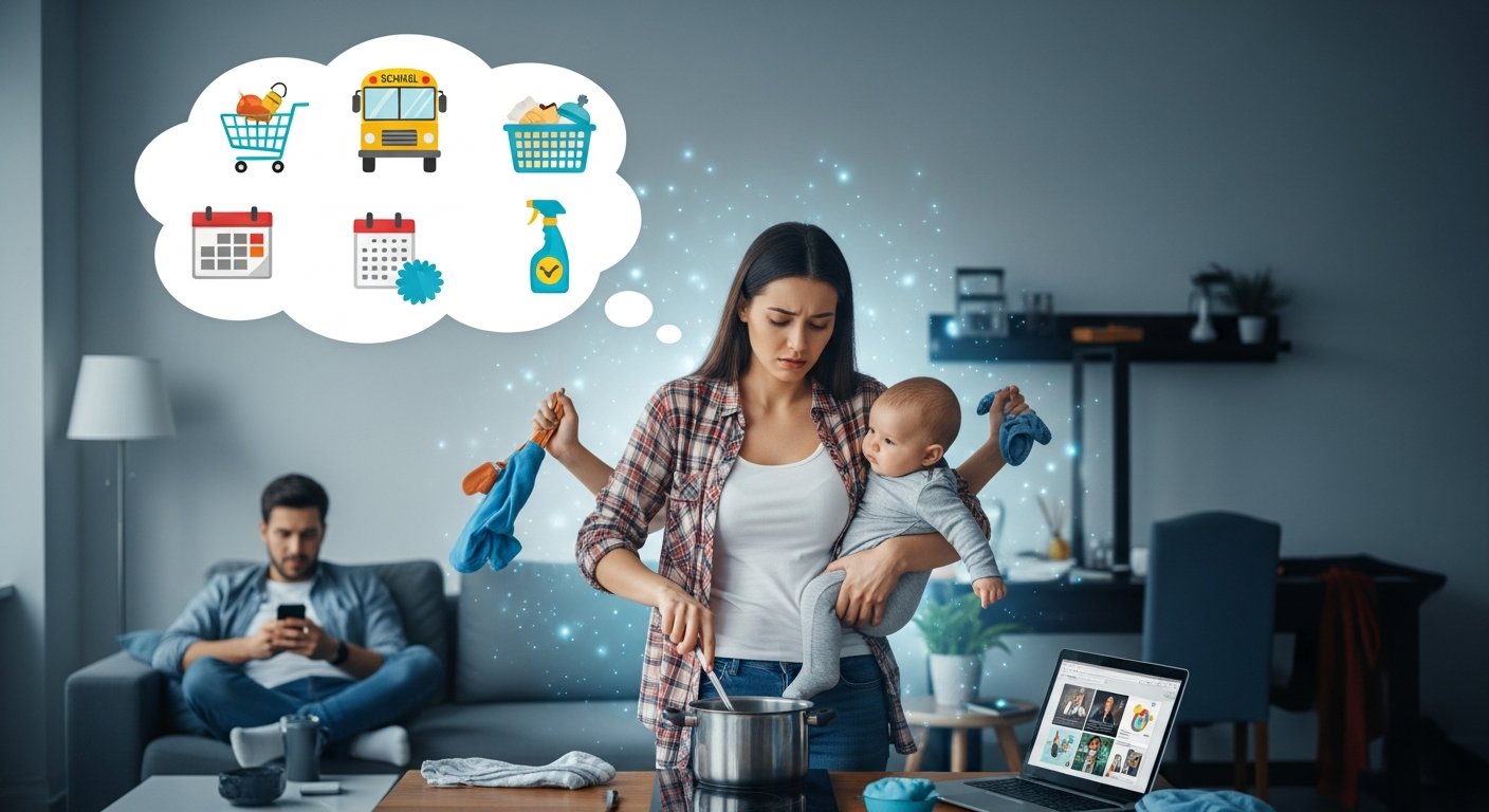 収入を増やしても母親の「見えない負担」は減らない:ジェンダー平等への課題