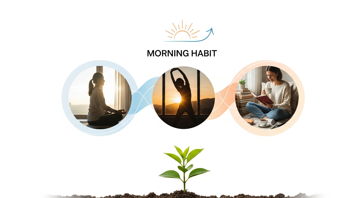 人生が変わる！「朝の3つの習慣」で今日から始める自己変革