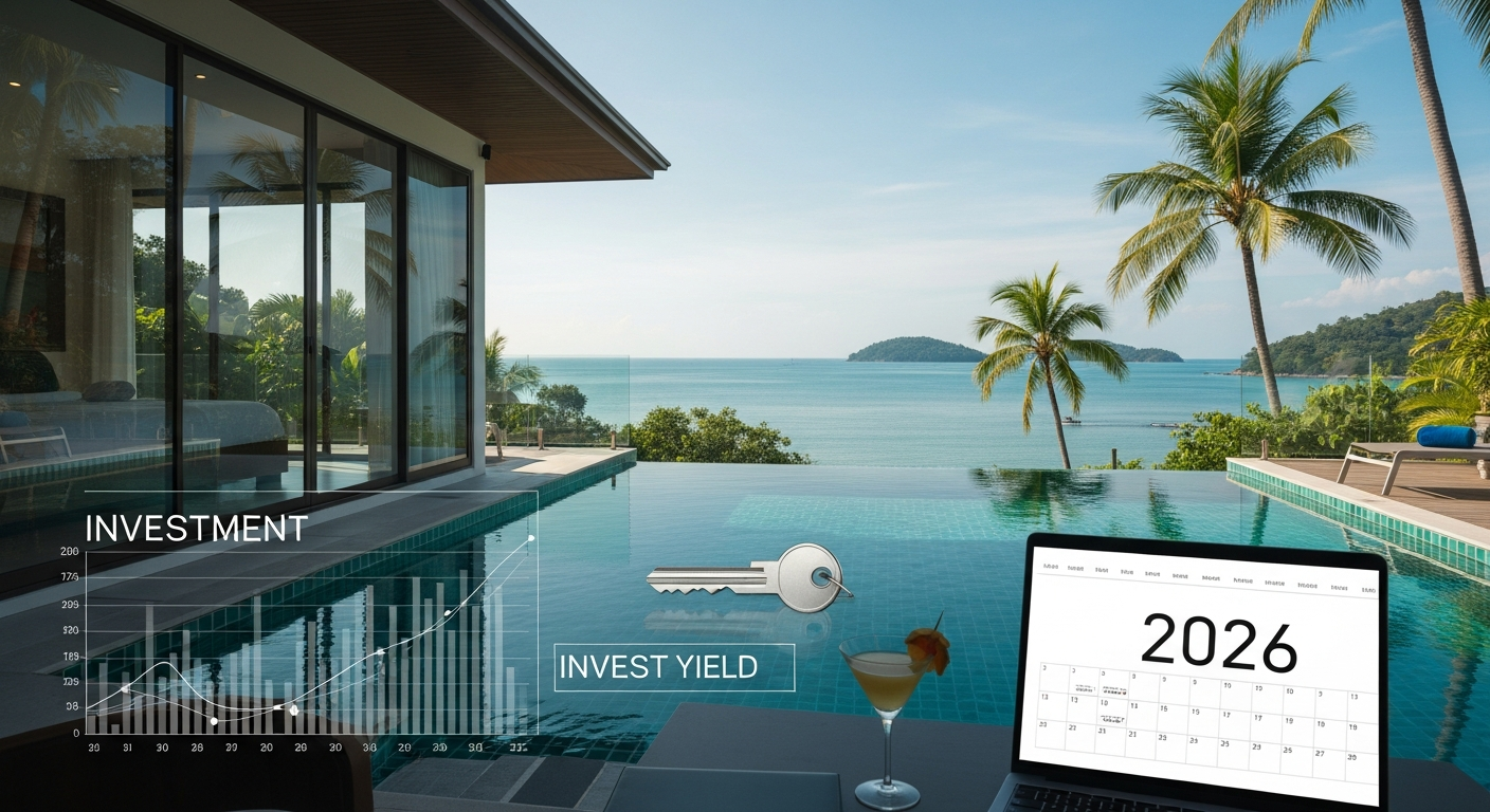 【2026年最新】プーケットの高級ヴィラは賢い投資? rental yieldからライフスタイルまで徹底解説