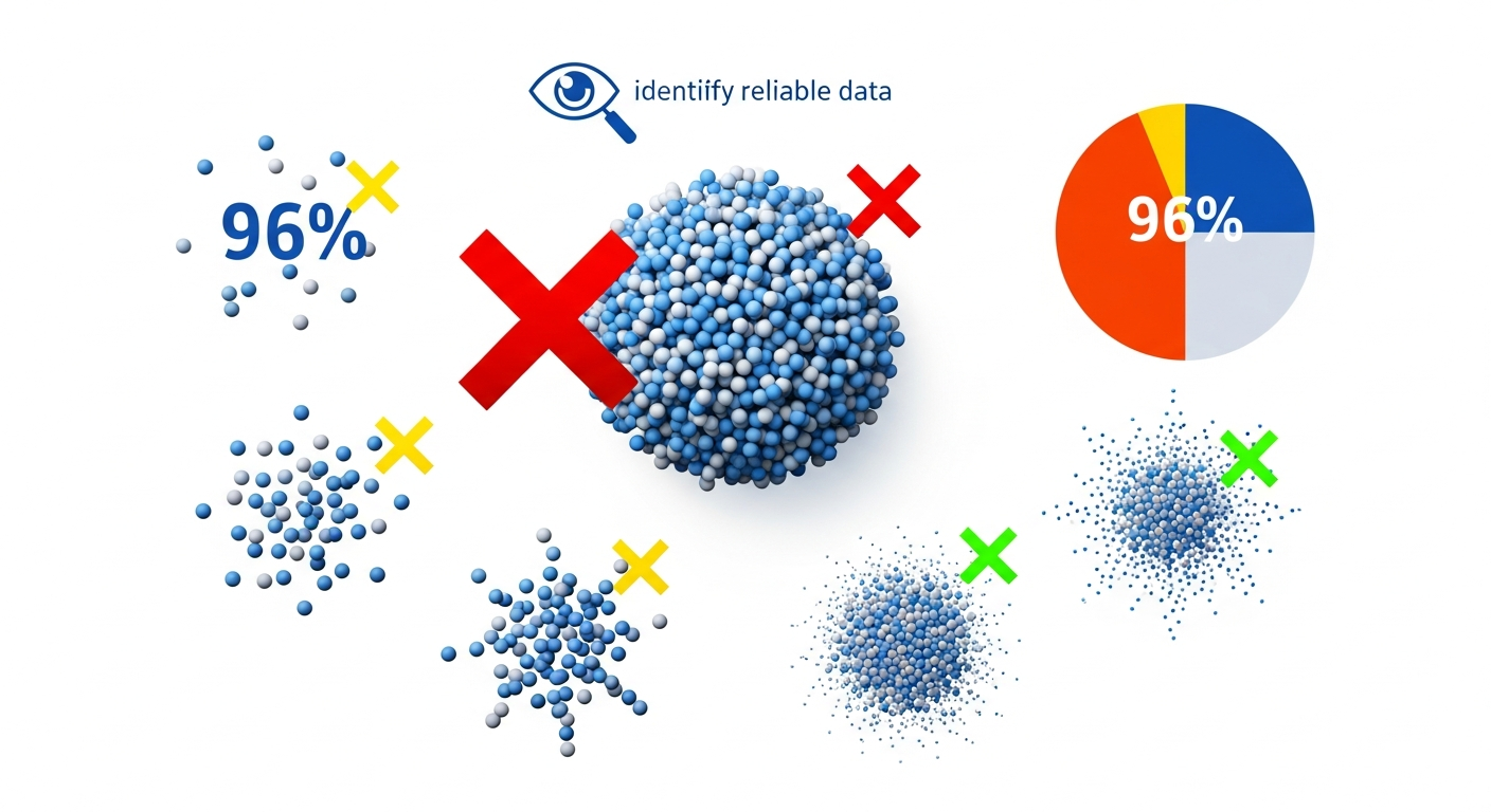 外れ値検出の衝撃：5つの手法が96%で不一致、信頼できるデータを見極めるには？