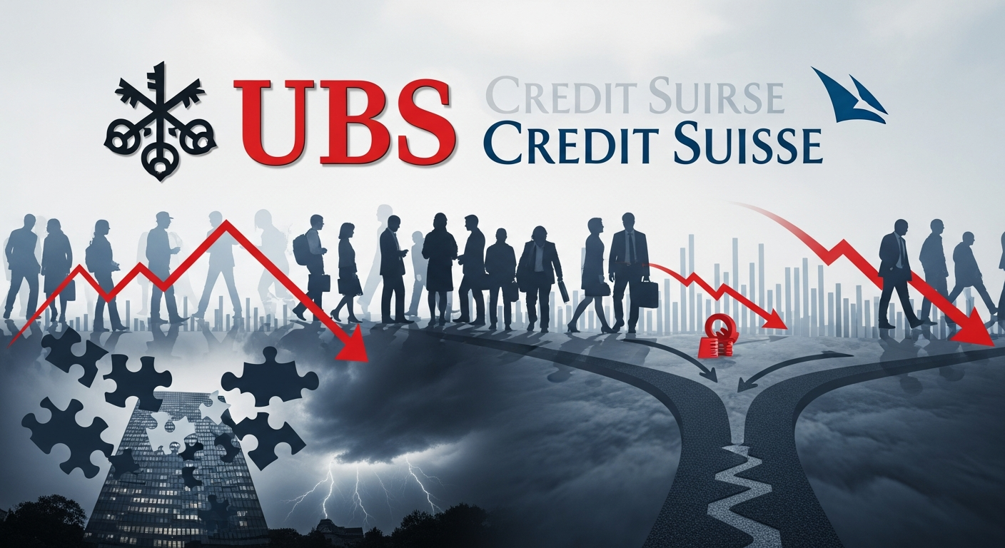 UBS、2027年までに最大1万人の人員削減か? クレディ・スイス統合の次なる一手