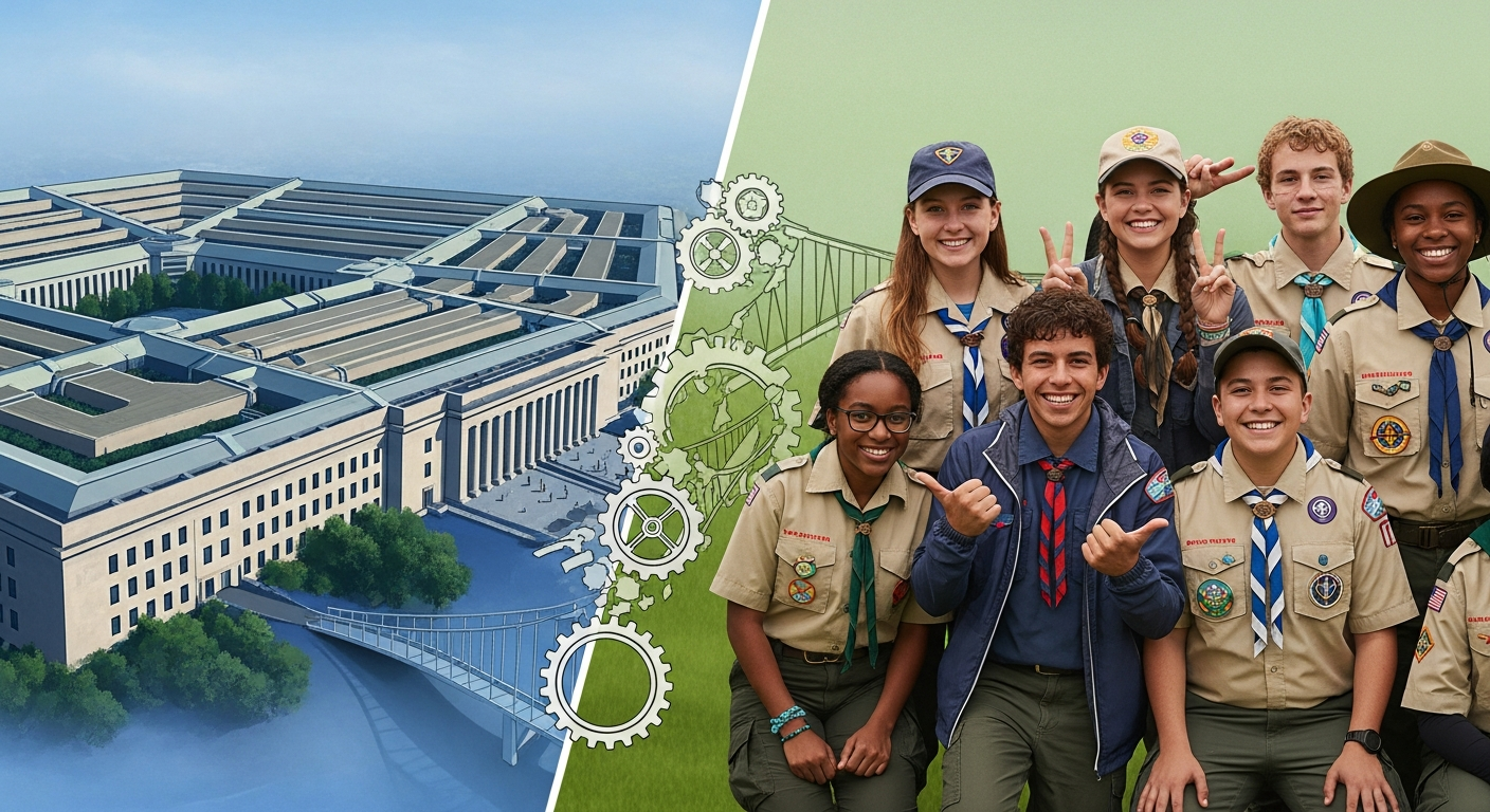 国防総省とボーイスカウトアメリカ、提携維持へ方針変更合意。トランスジェンダー受け入れ巡り攻防も。