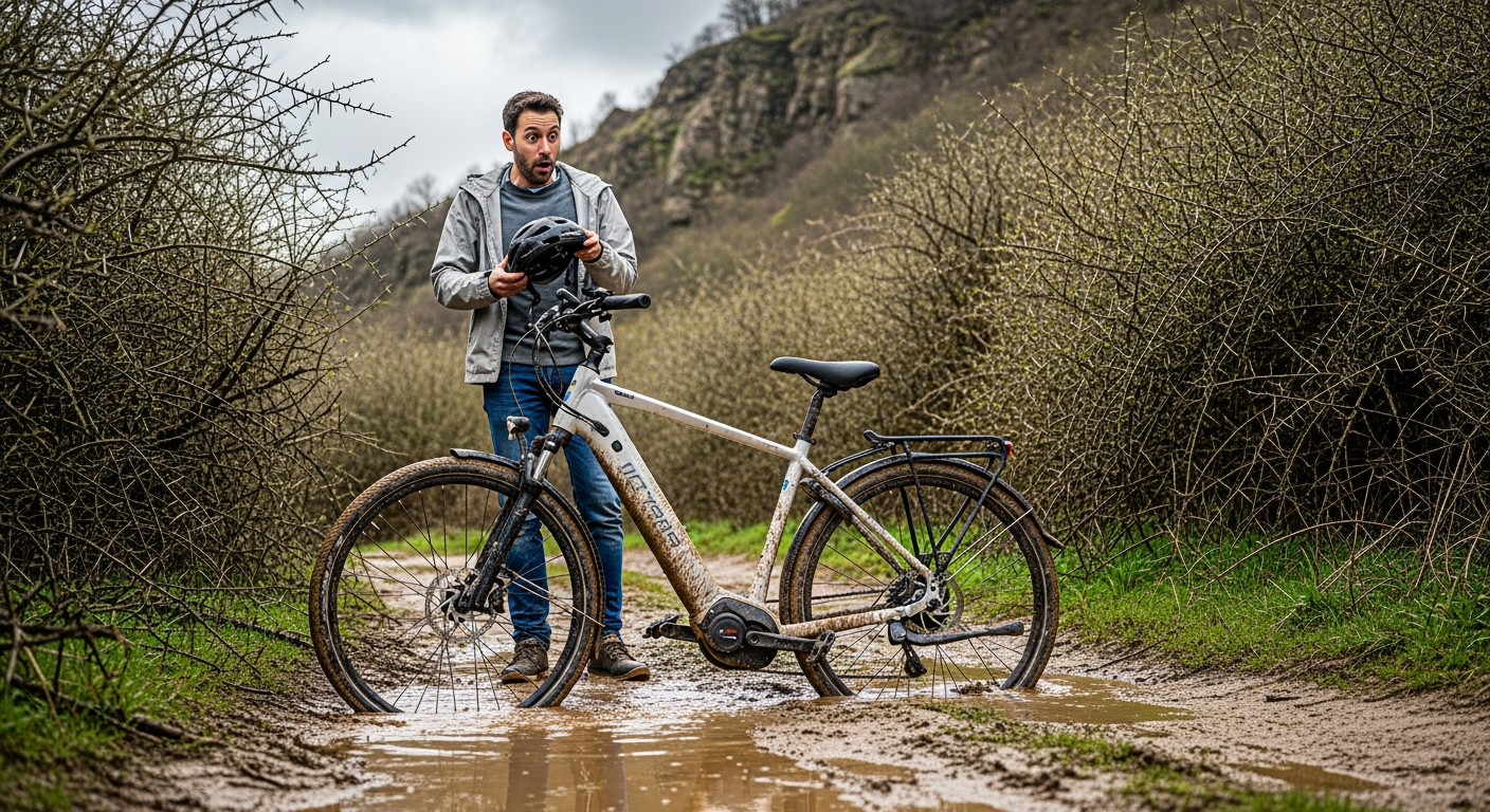 街乗り用E-bikeで「過酷なオフロード」に挑んだ結果:意外な結末と学び