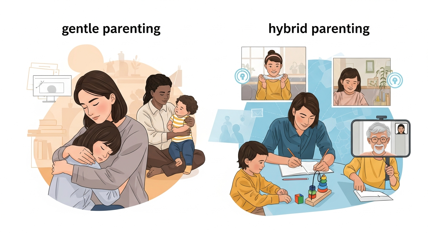 2026年、子育ての新潮流「ハイブリッド育児」がジェントルペアレンティングを超える理由とは？