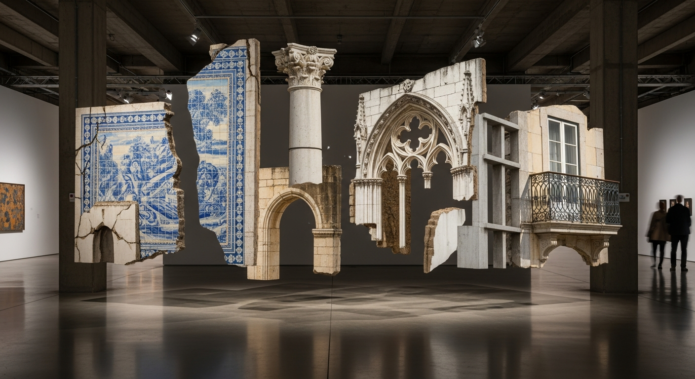 リスボンの美術館に現れた「過去の断片」:BUREAUが解き放つ、建築と記憶の新しい関係性