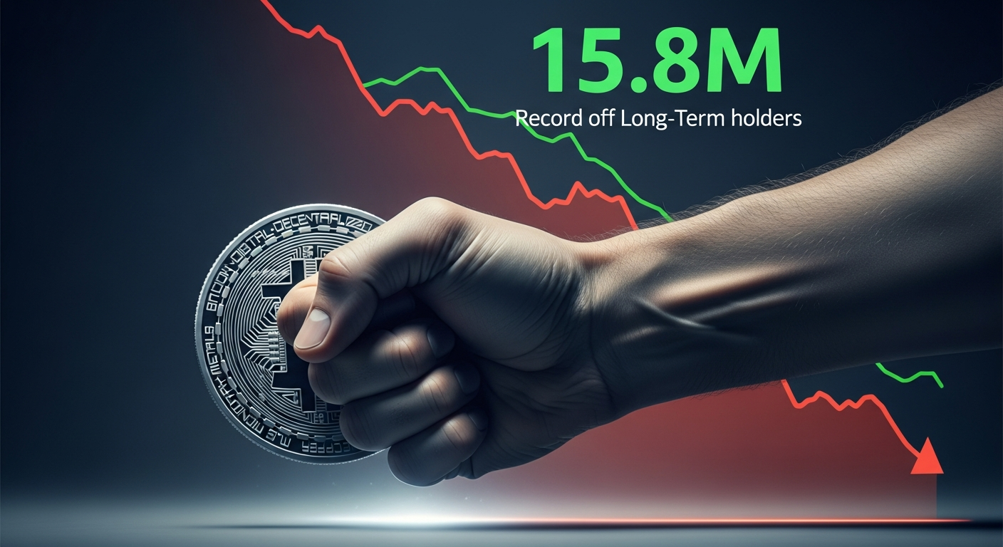 ビットコイン「長期保有者」が過去最高の1580万人へ!価格下落の裏にある真実とは?