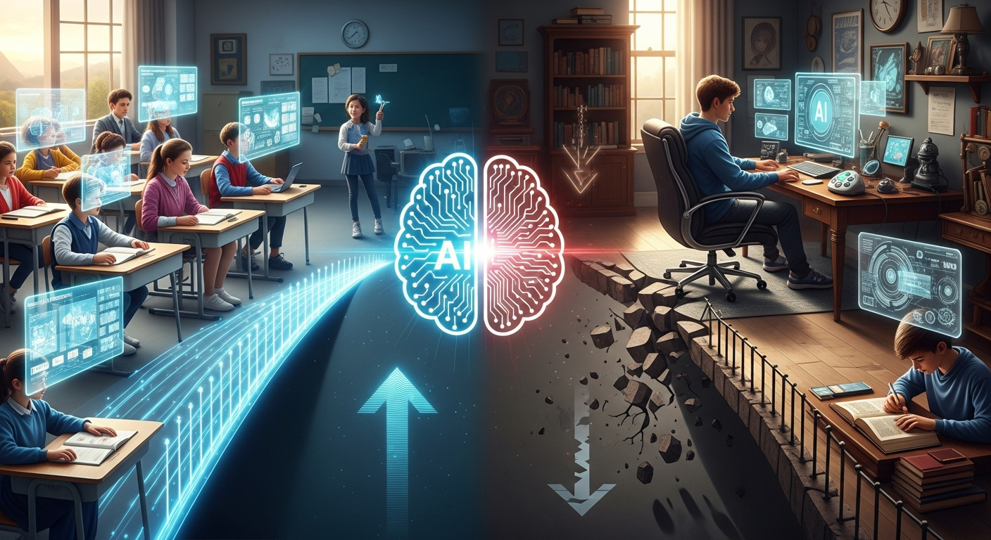 AIは教育格差を解消するか、それとも拡大させるか?可能性とリスクを徹底分析