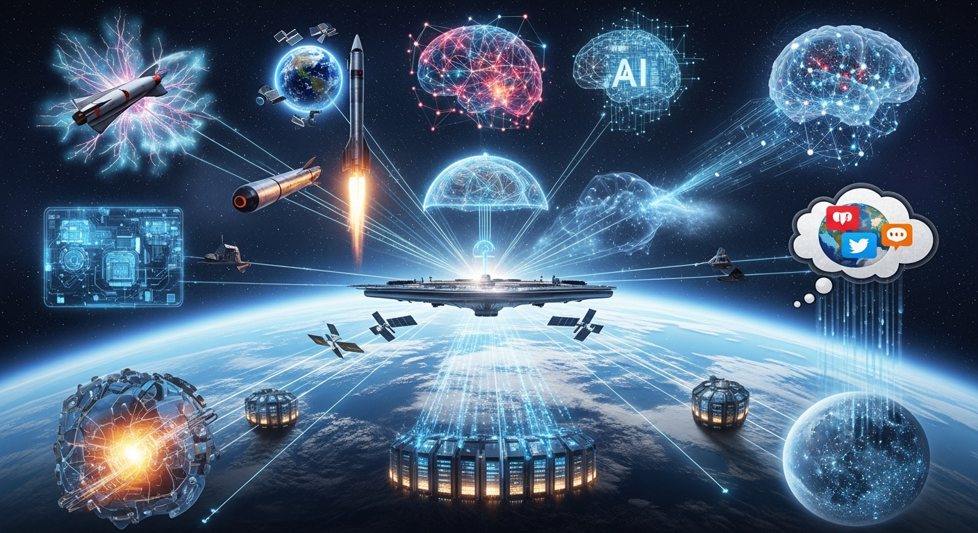 イーロン・マスク氏、宇宙・AI・SNSを統合へ! IPO控え「Musk Inc.」誕生の可能性と宇宙データセンター構想の全貌