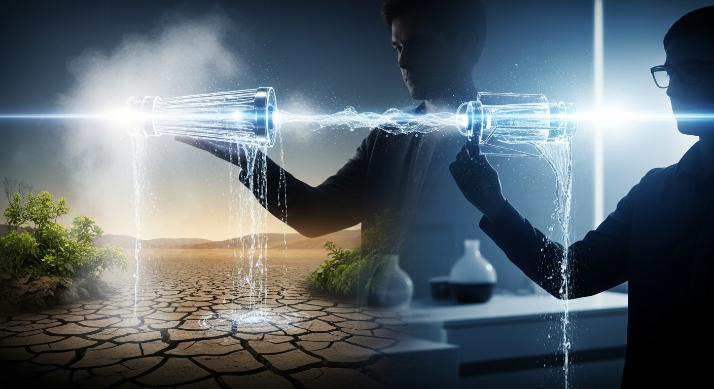 空気から水を生み出す?MIT教授が開発した「魔法の技術」が水不足問題を解決する可能性