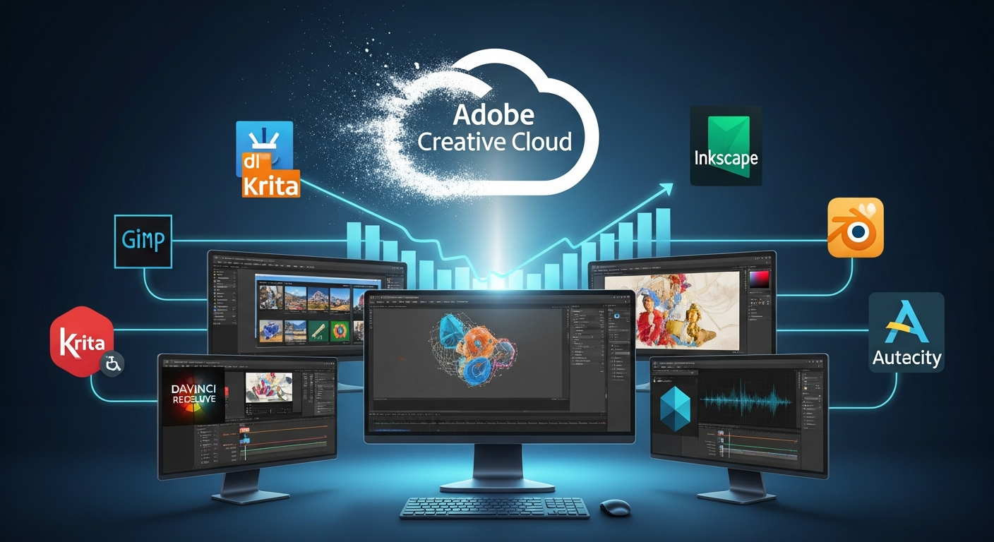 脱Adobeはついに現実へ?無料ツールで構築するプロ級クリエイティブ環境の現在地