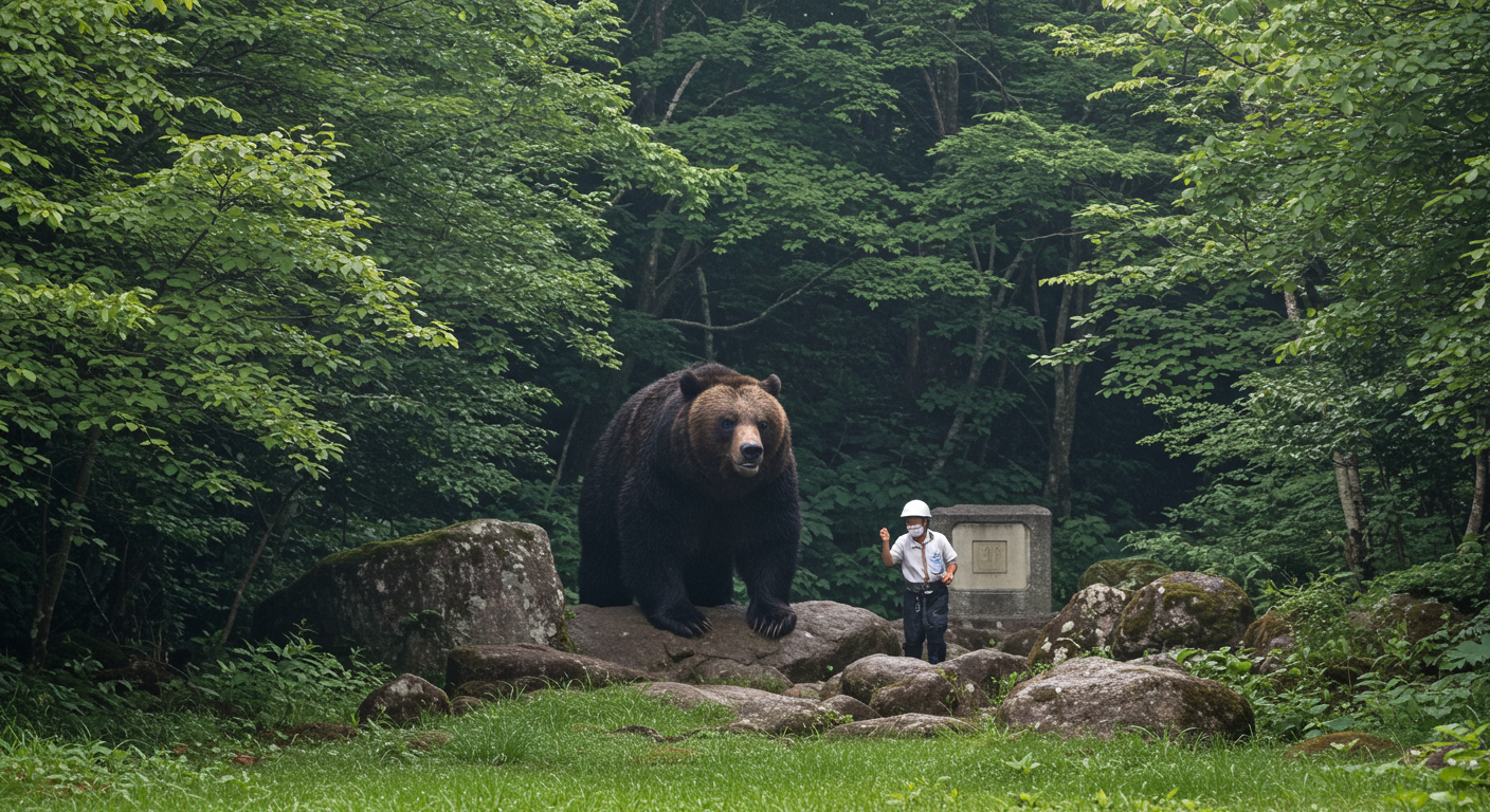 クマ被害増加の現実：気候変動と人口減少が招く、人間と野生動物の共存の危機