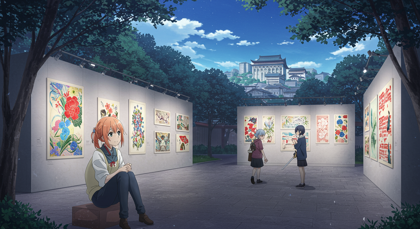 短歌とイラストの融合展：Mika Pikazoが誘う感情の旅、2026年角川武蔵野ミュージアムで