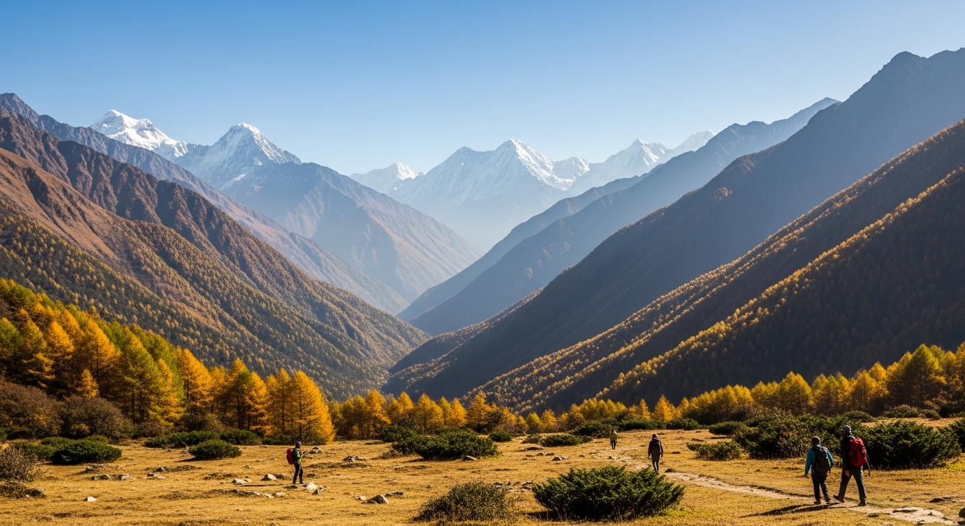 秋のランタン谷:カトマンズ近郊、国内トレッカーを魅了するヒマラヤ絶景ルートの全貌