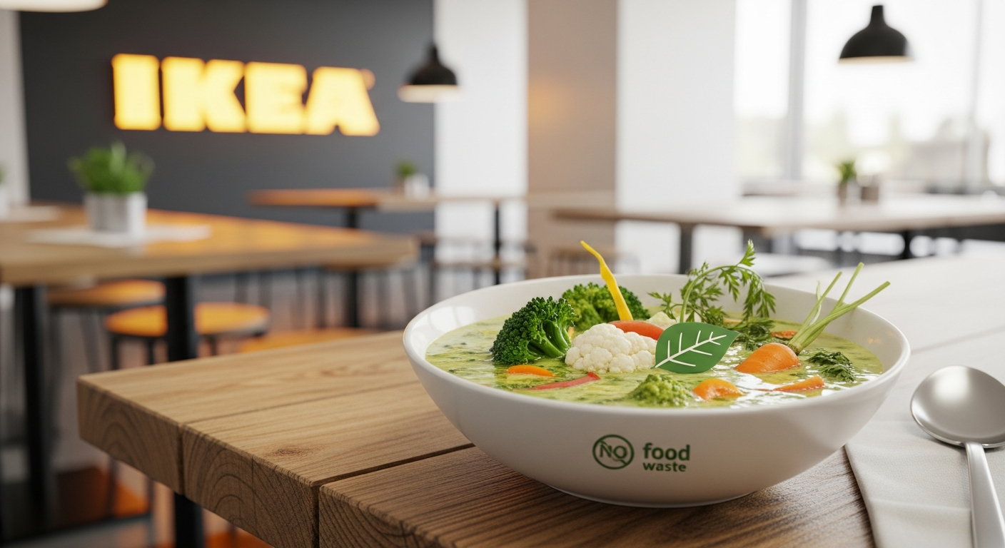 【食品ロス削減】イケアが「捨てられる野菜」でスープ販売！隠れた価値を発掘する新戦略