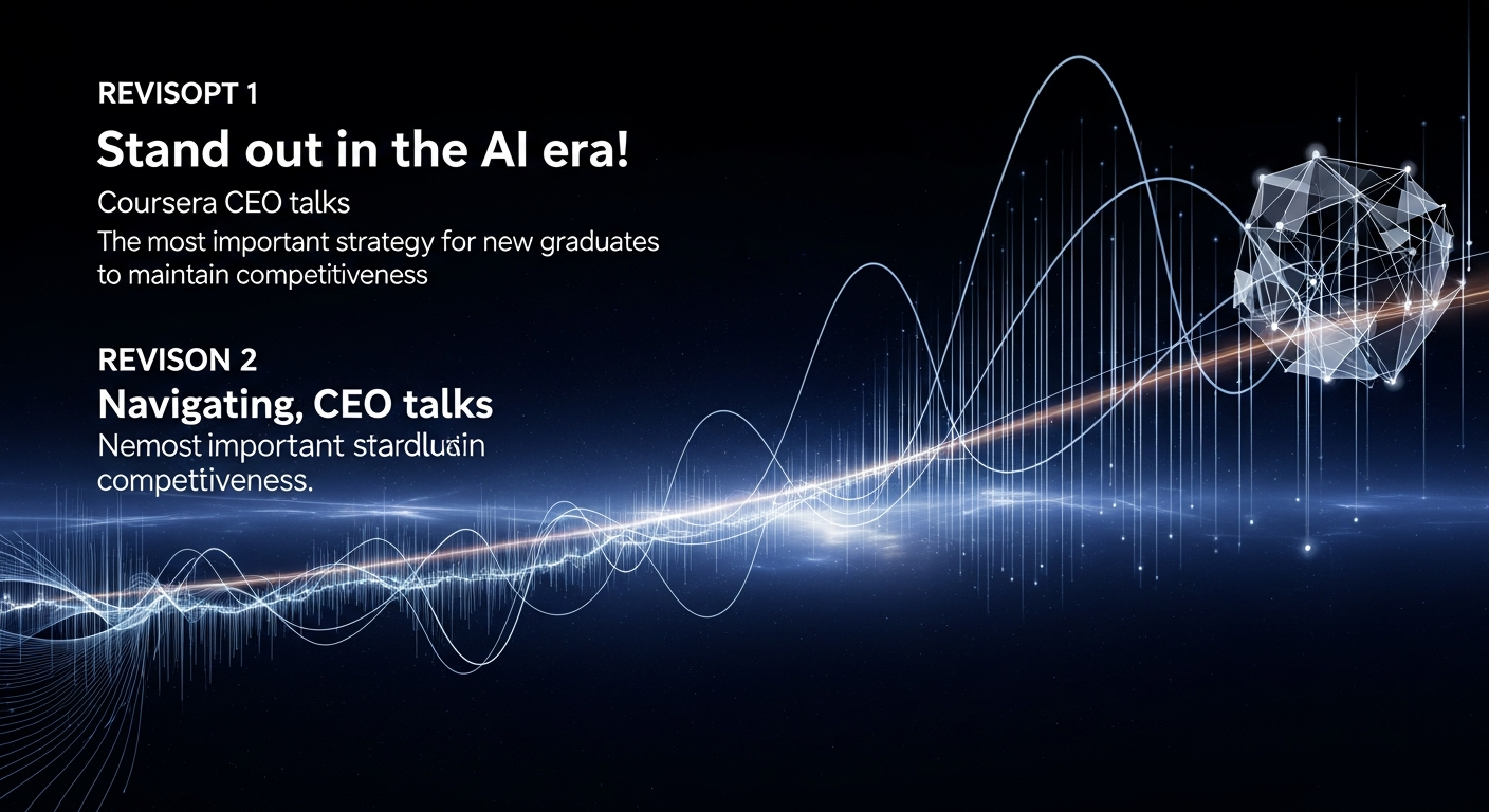 AI時代に差をつける！Coursera CEOが語る、新卒者が競争力を維持するための最重要戦略