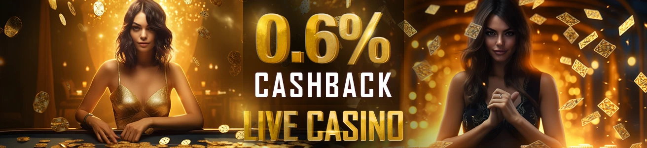 Live Casino Cashback