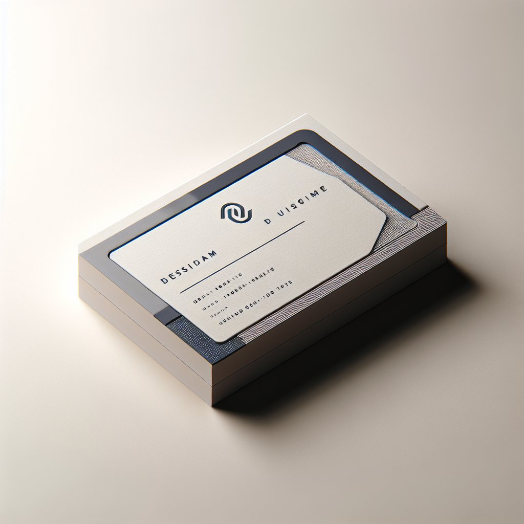 Free AI Business Card Mockup 3D Generator