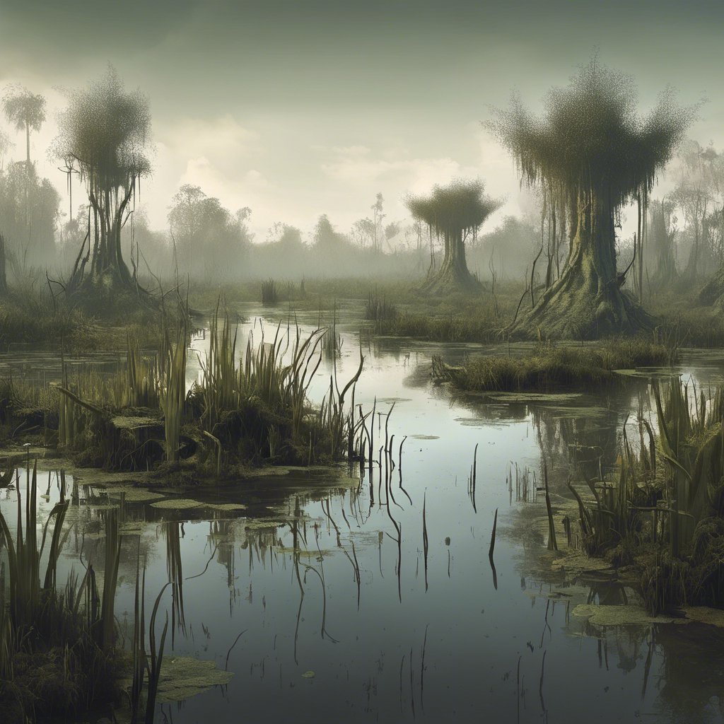 Free AI Swamp Landscapes Generator